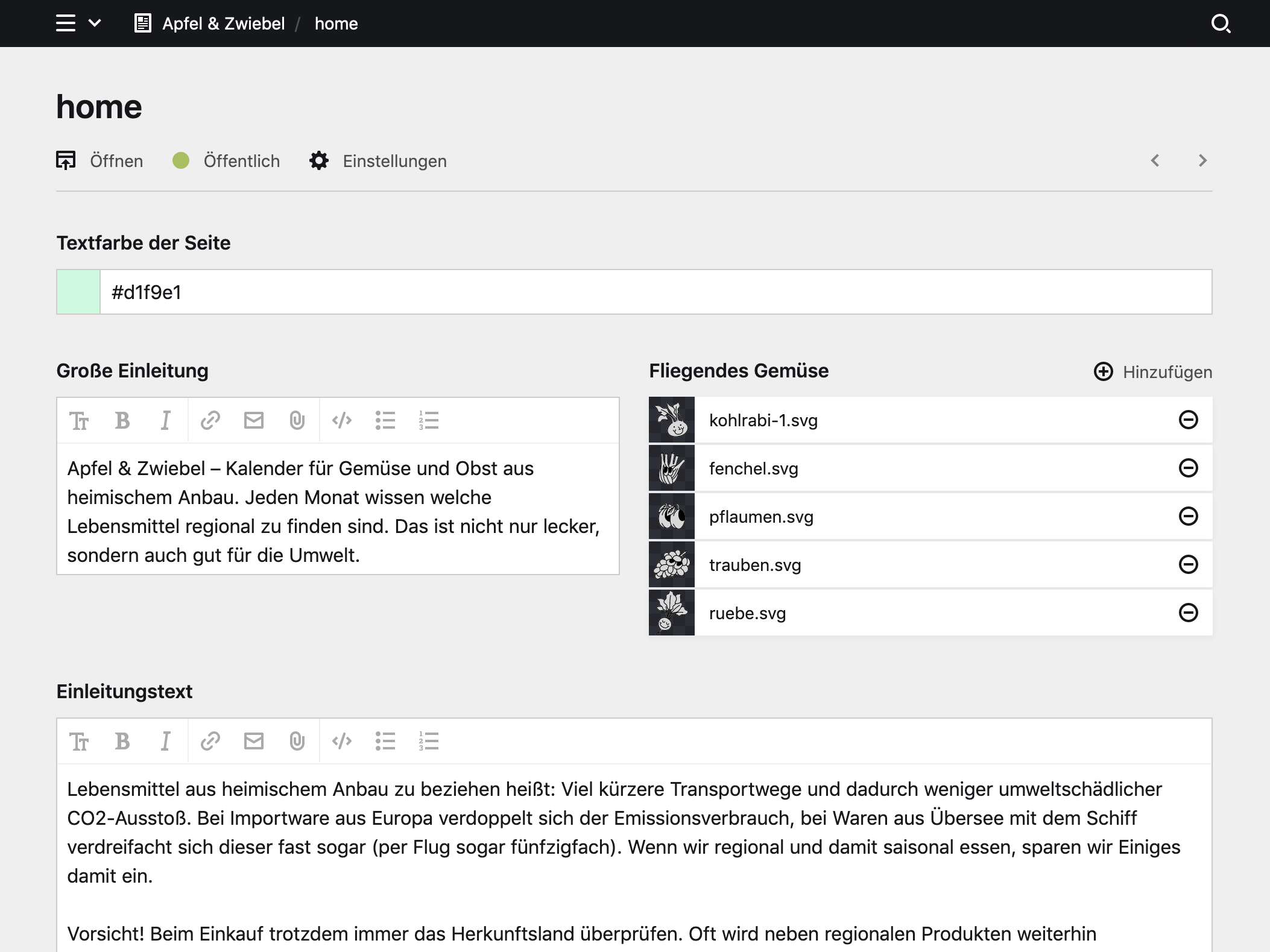 Panel screenshot of apfel-zwiebel.de