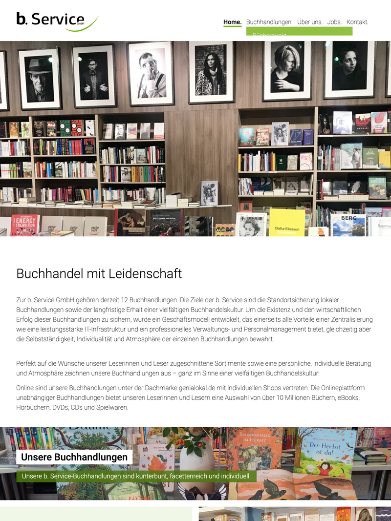 Screenshot of bservice.gmbh