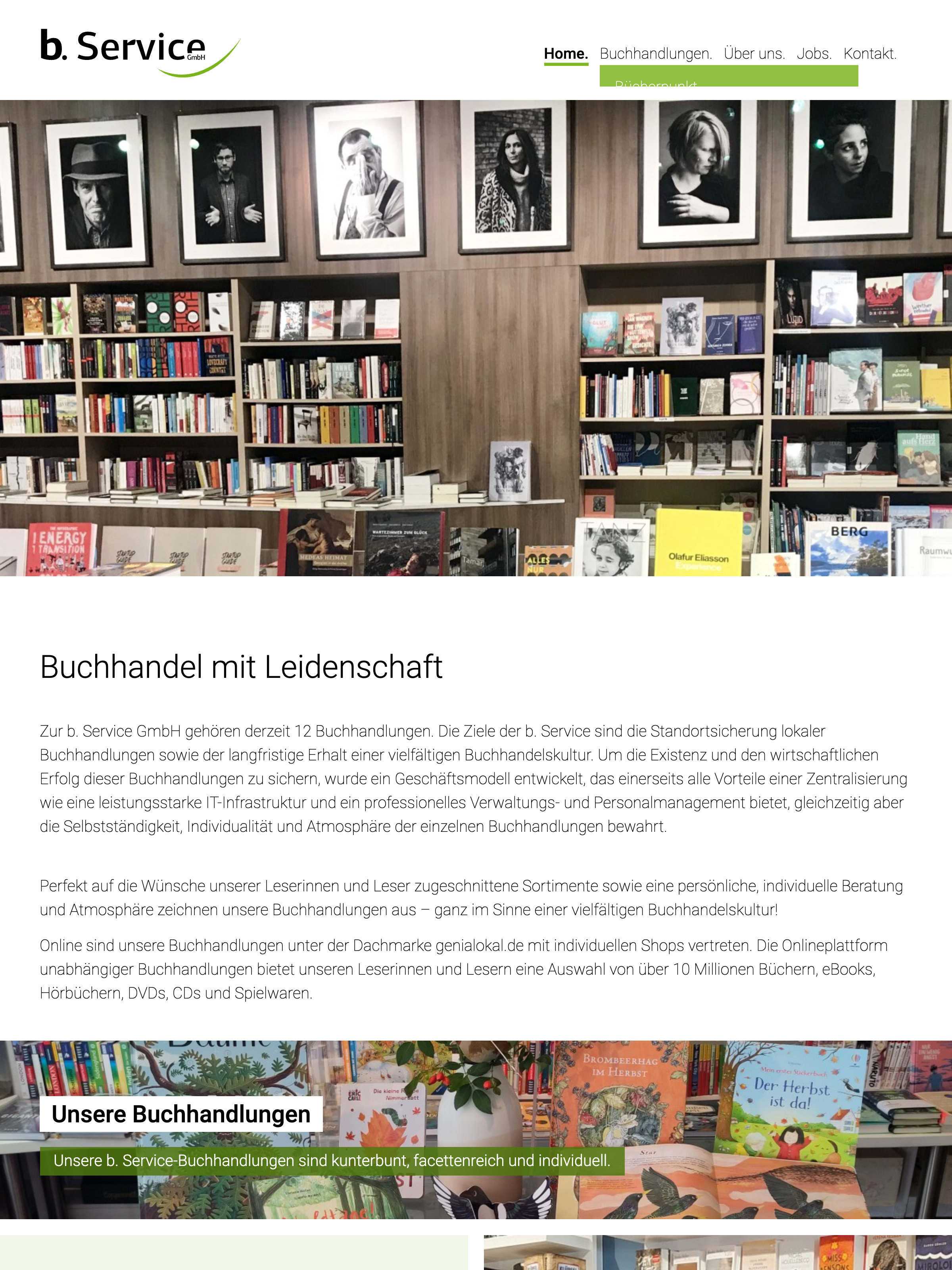 Screenshot of bservice.gmbh
