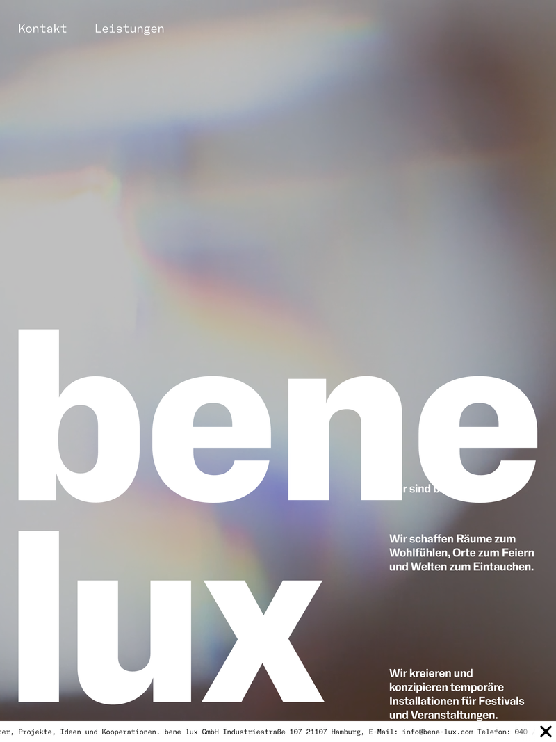 Screenshot of bene-lux.com