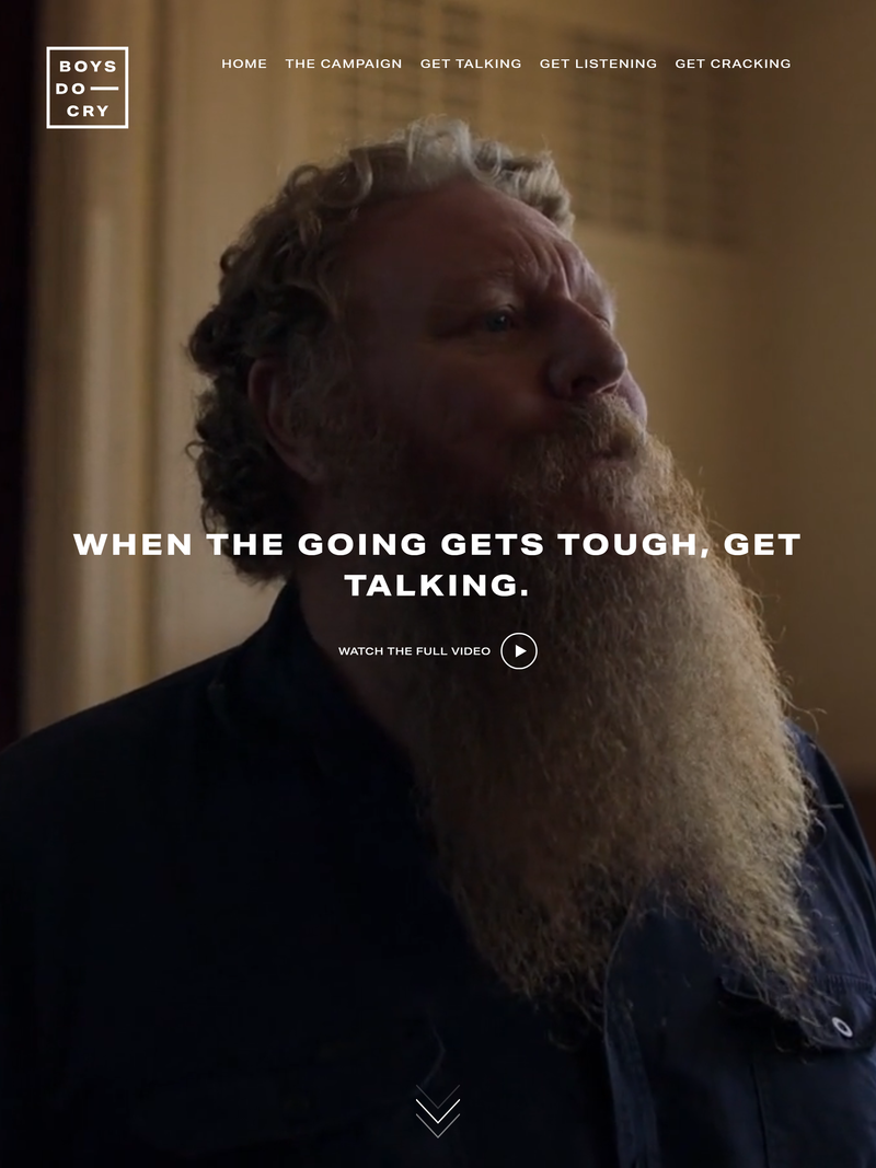 Screenshot of boysdocry.com.au