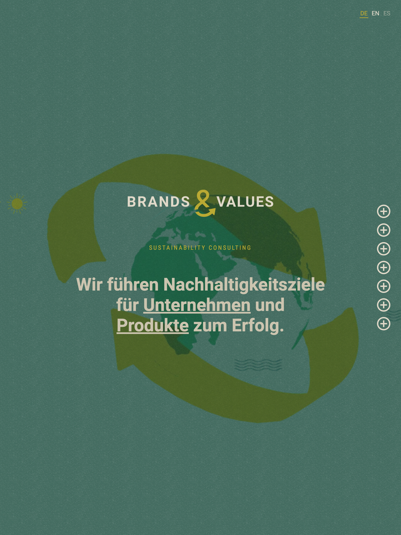 Screenshot of brandsandvalues.com