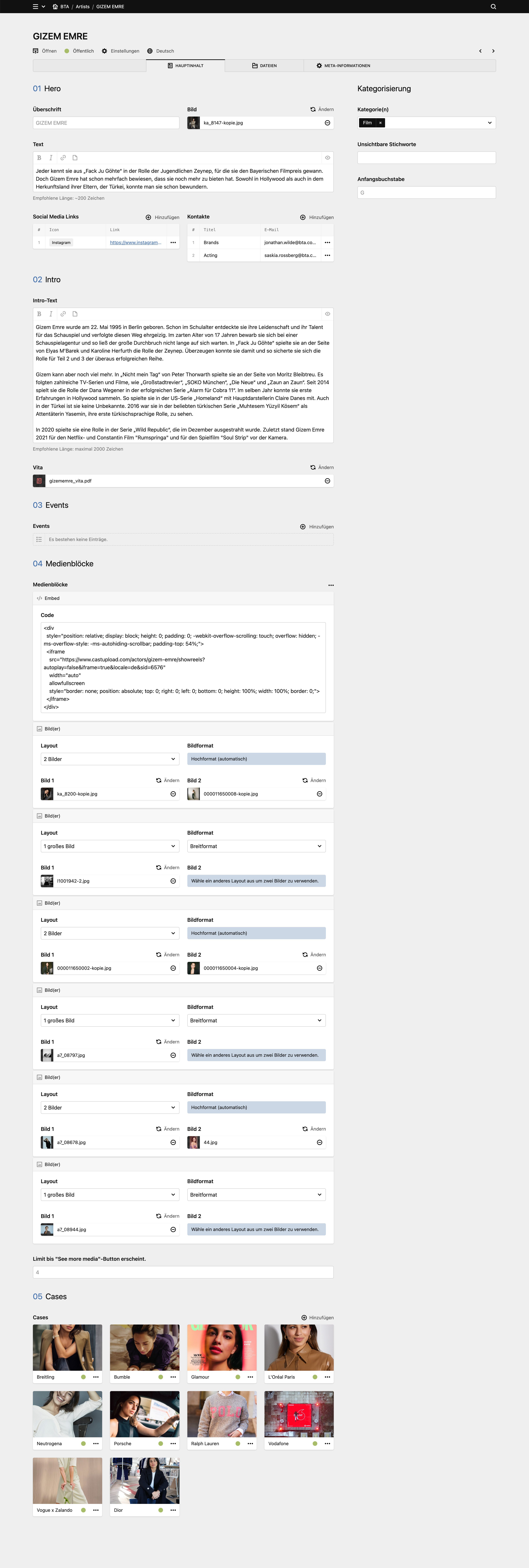 Panel screenshot of bta.com