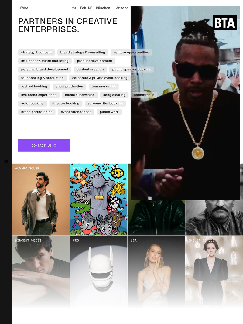 Screenshot of bta.com