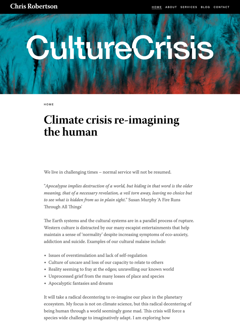 Screenshot of culture-crisis.net