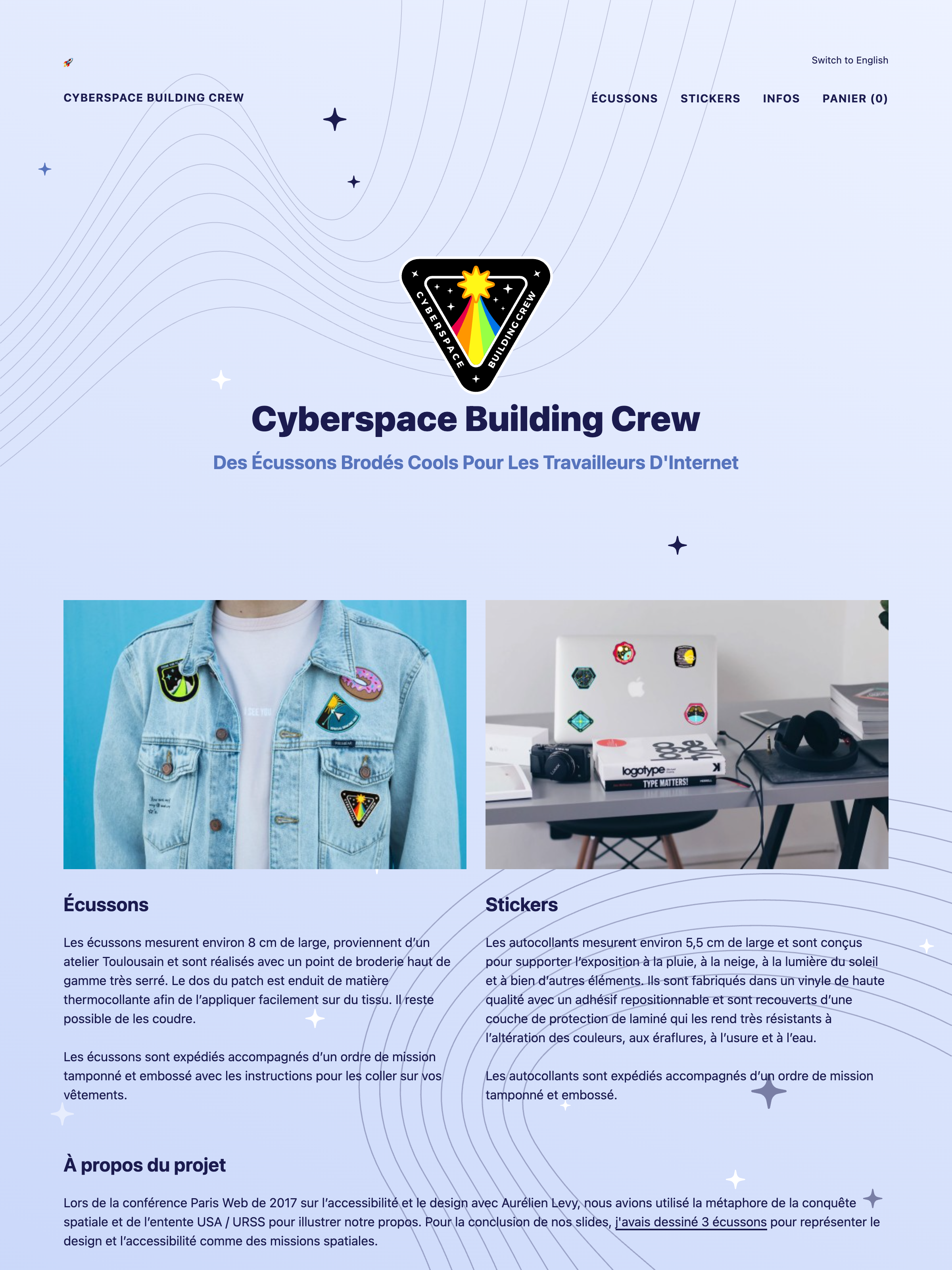 Screenshot of cyberspace.builders