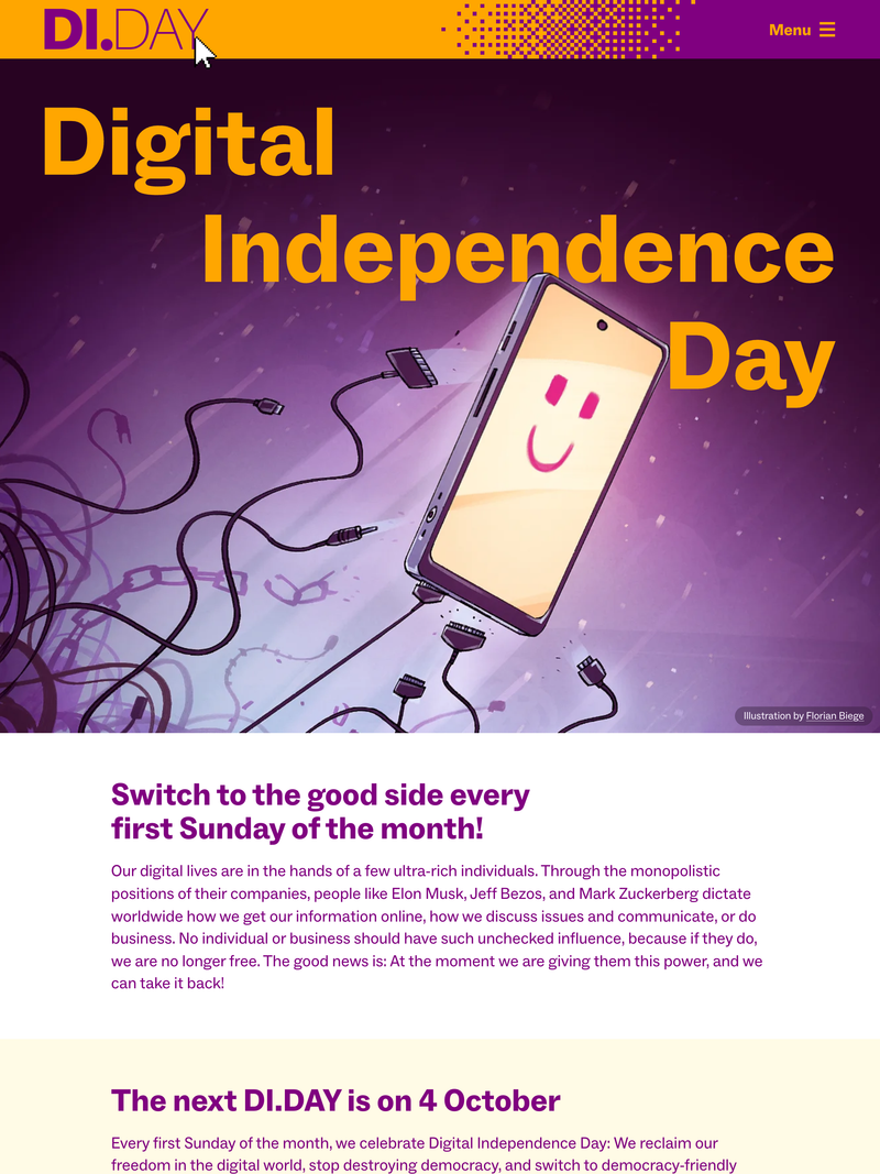 Screenshot of di.day