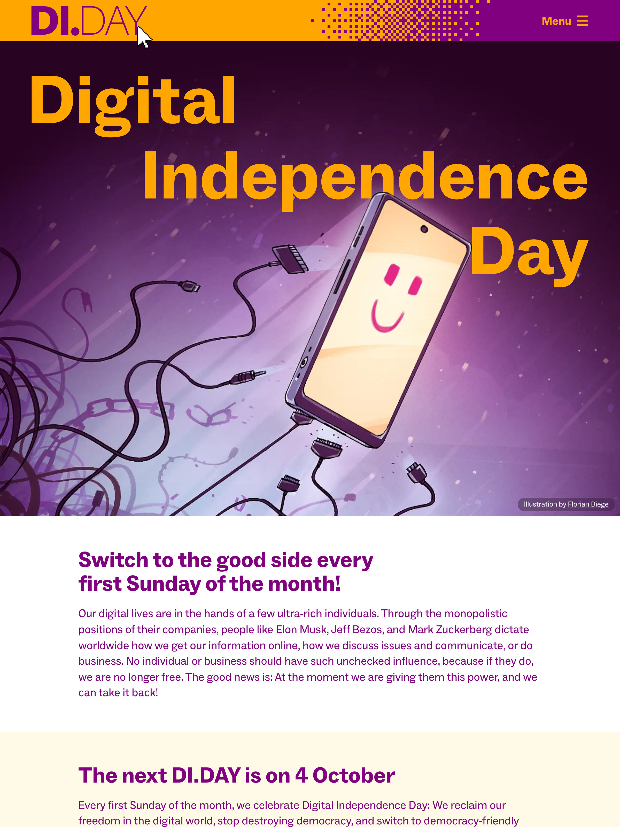 Screenshot of di.day