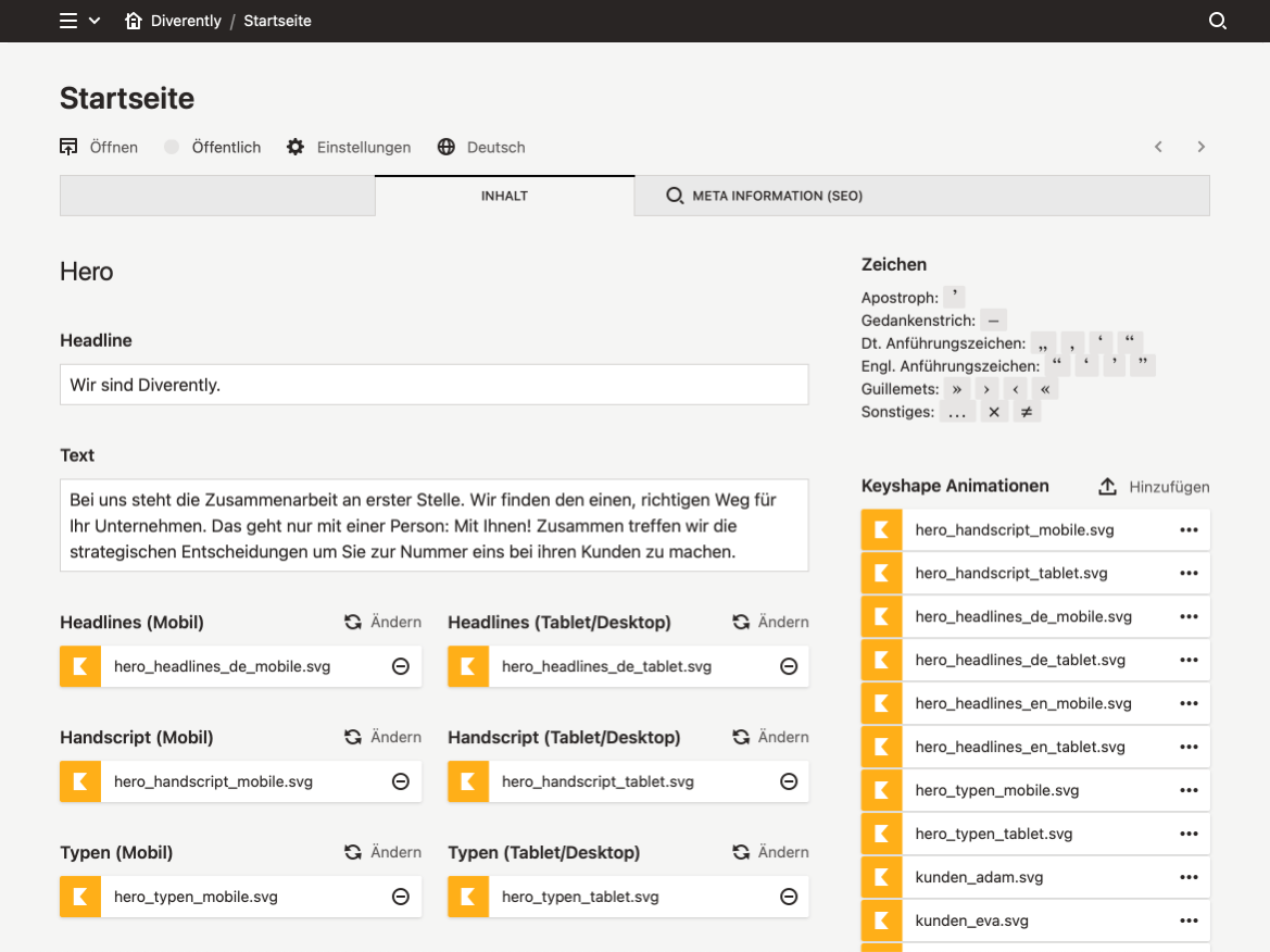 Panel screenshot of diverently.com