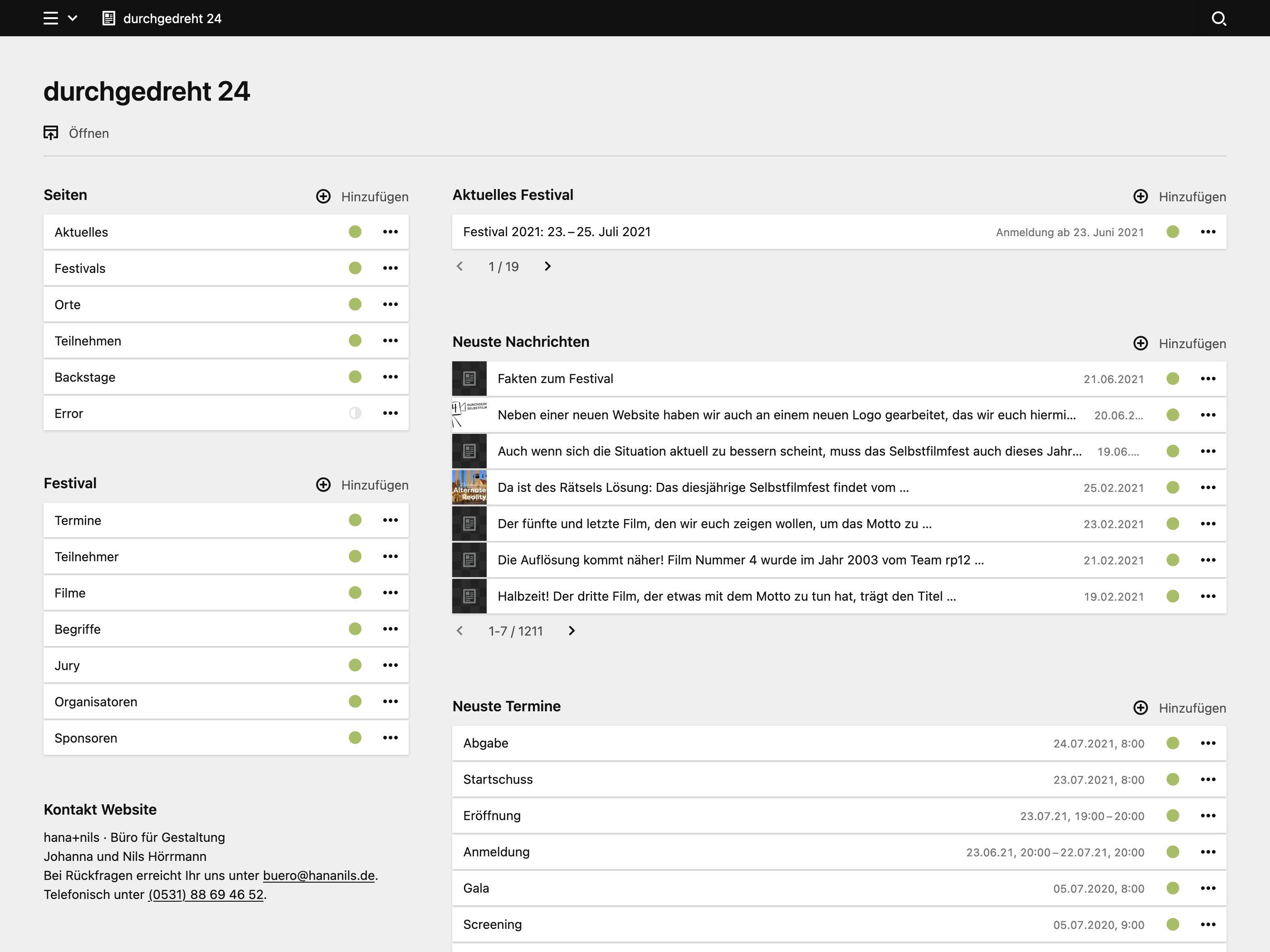 Panel screenshot of durchgedreht24.de