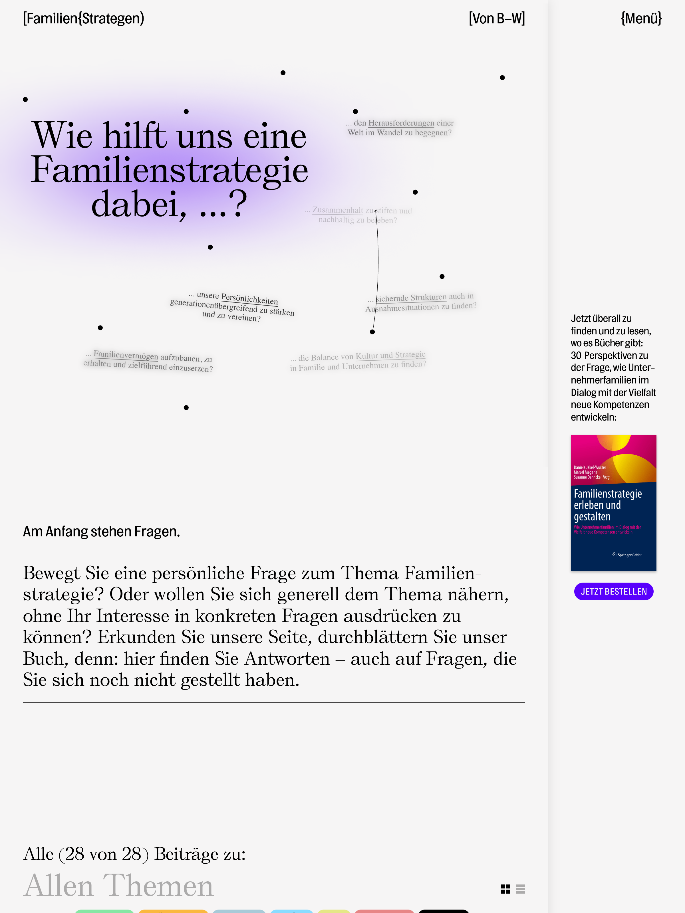 Screenshot of familienstrategen.com