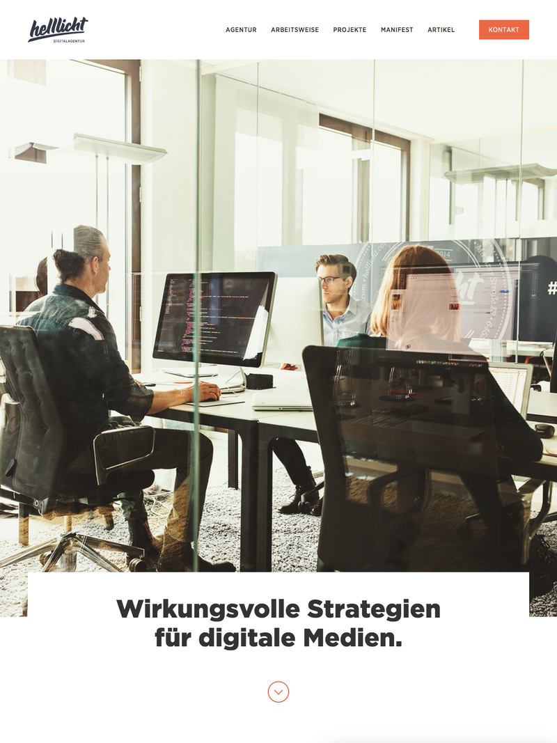 Screenshot of helllicht.com