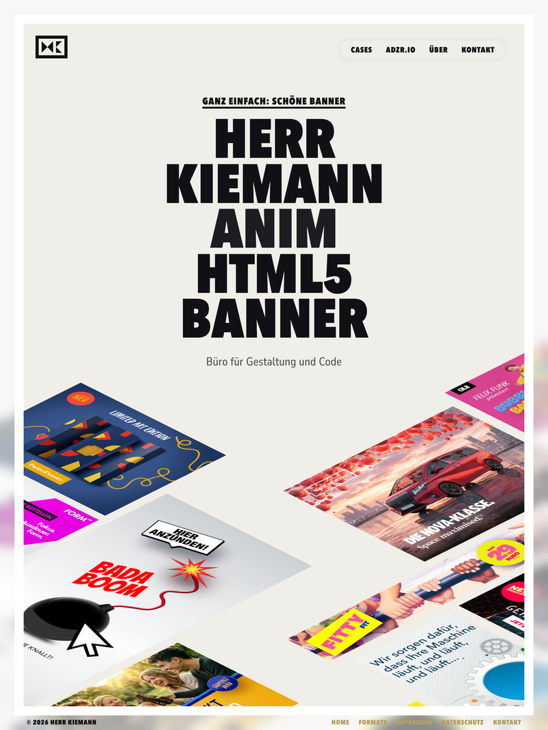 Screenshot of herrkiemann.de