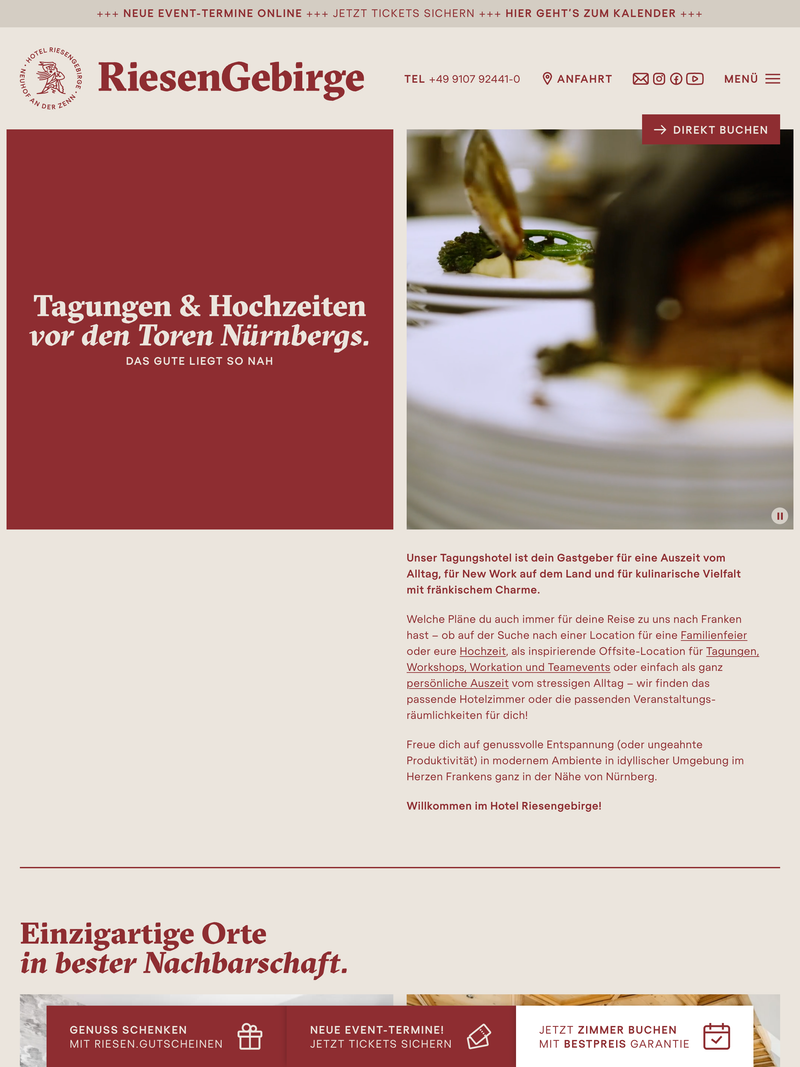 Screenshot of hotel-riesengebirge.de