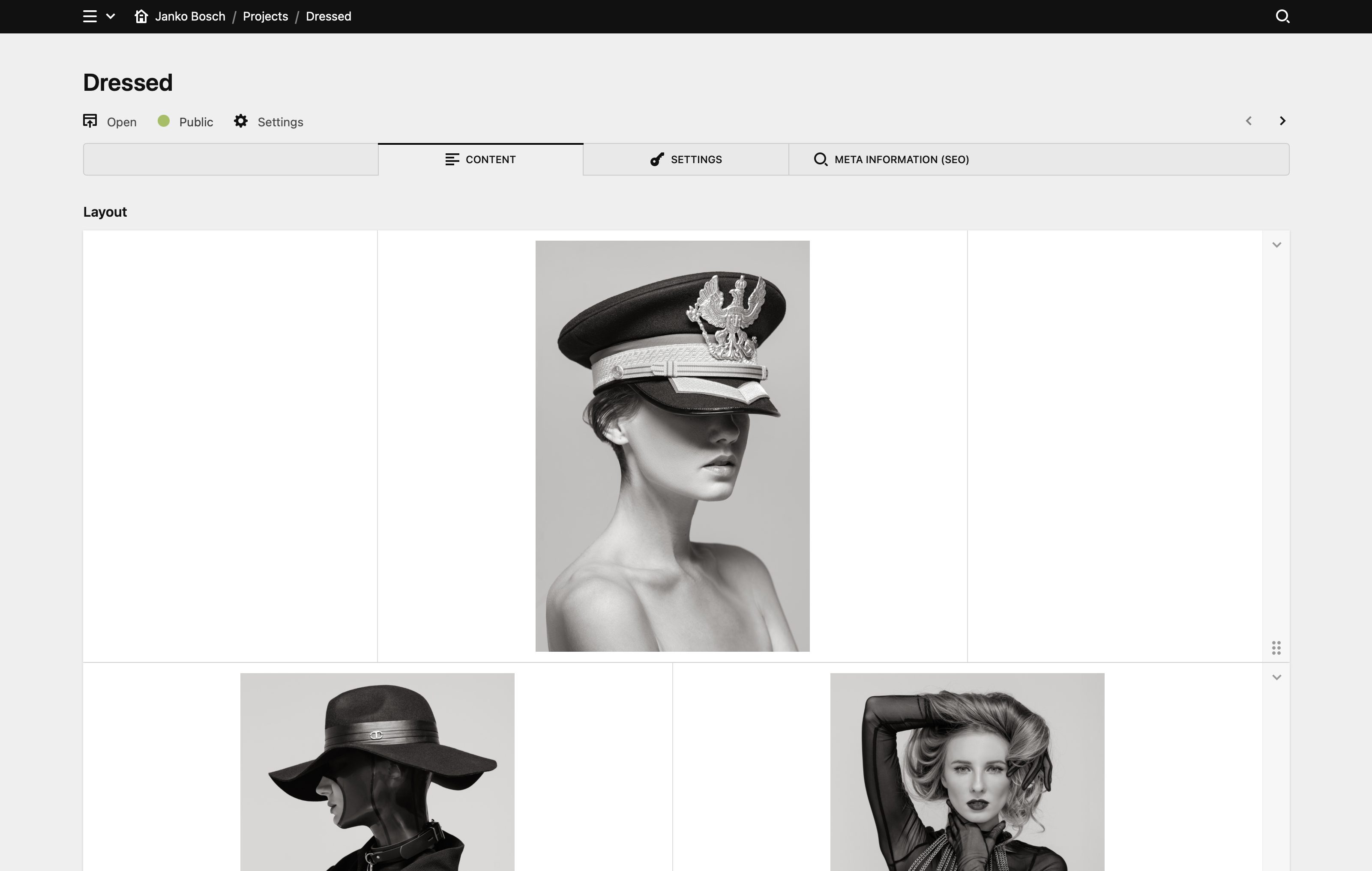 Panel screenshot of jankobosch.nl