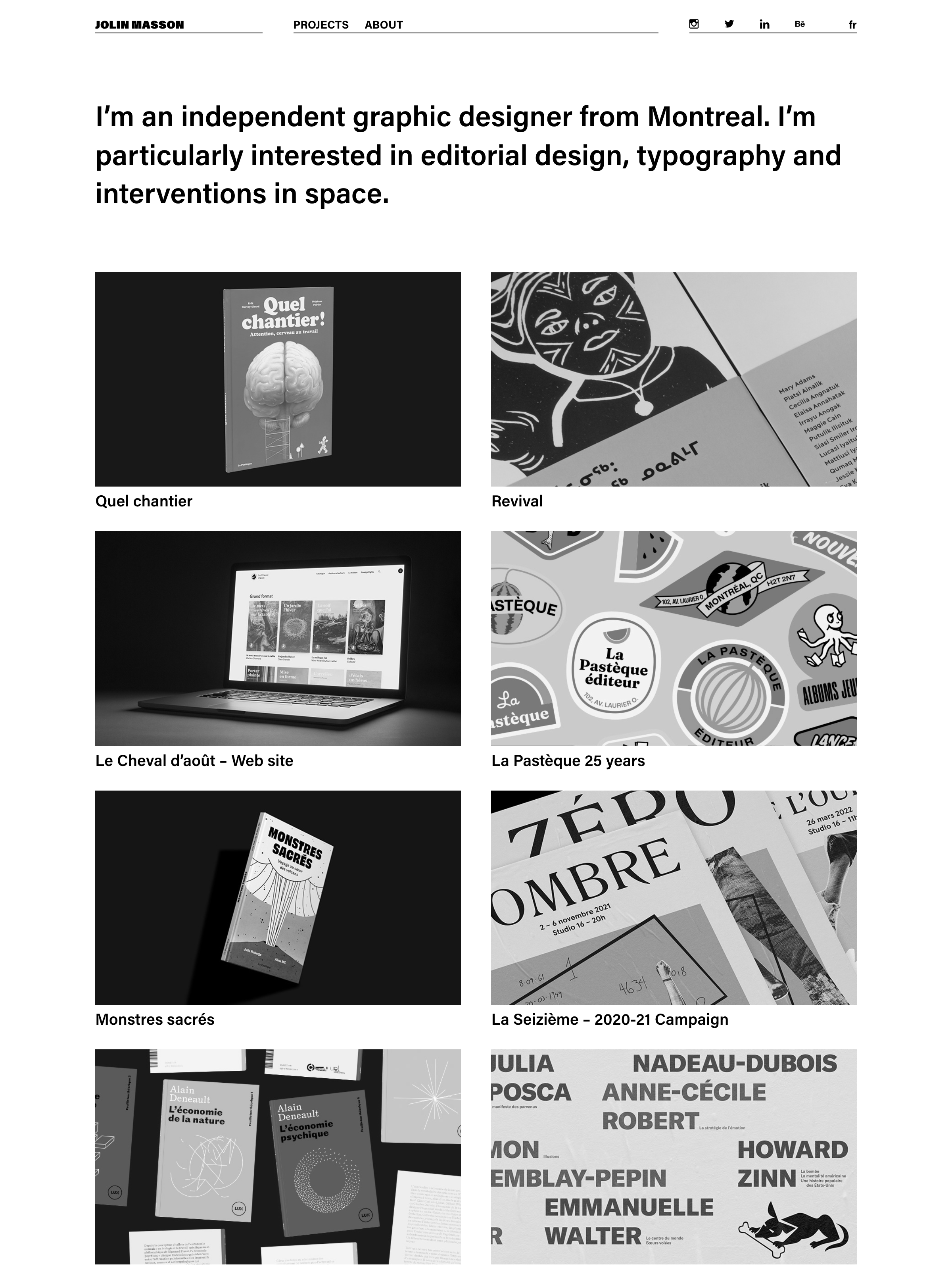 Screenshot of jolinmasson.com