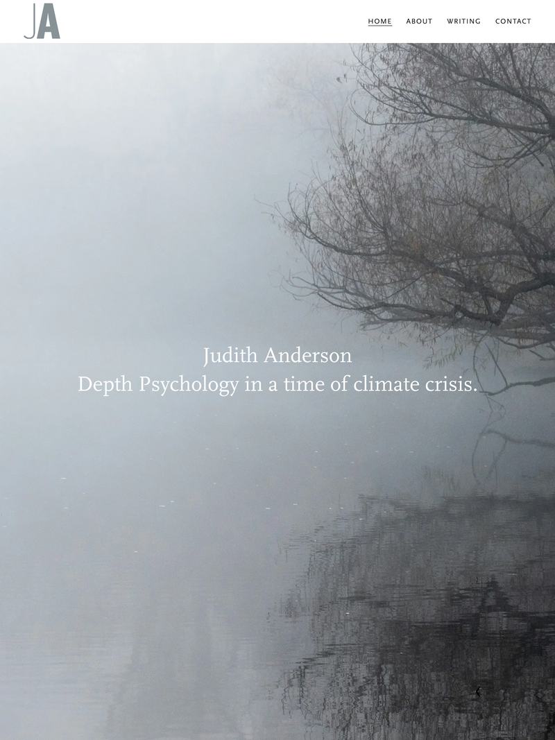 Screenshot of judith-anderson.co.uk