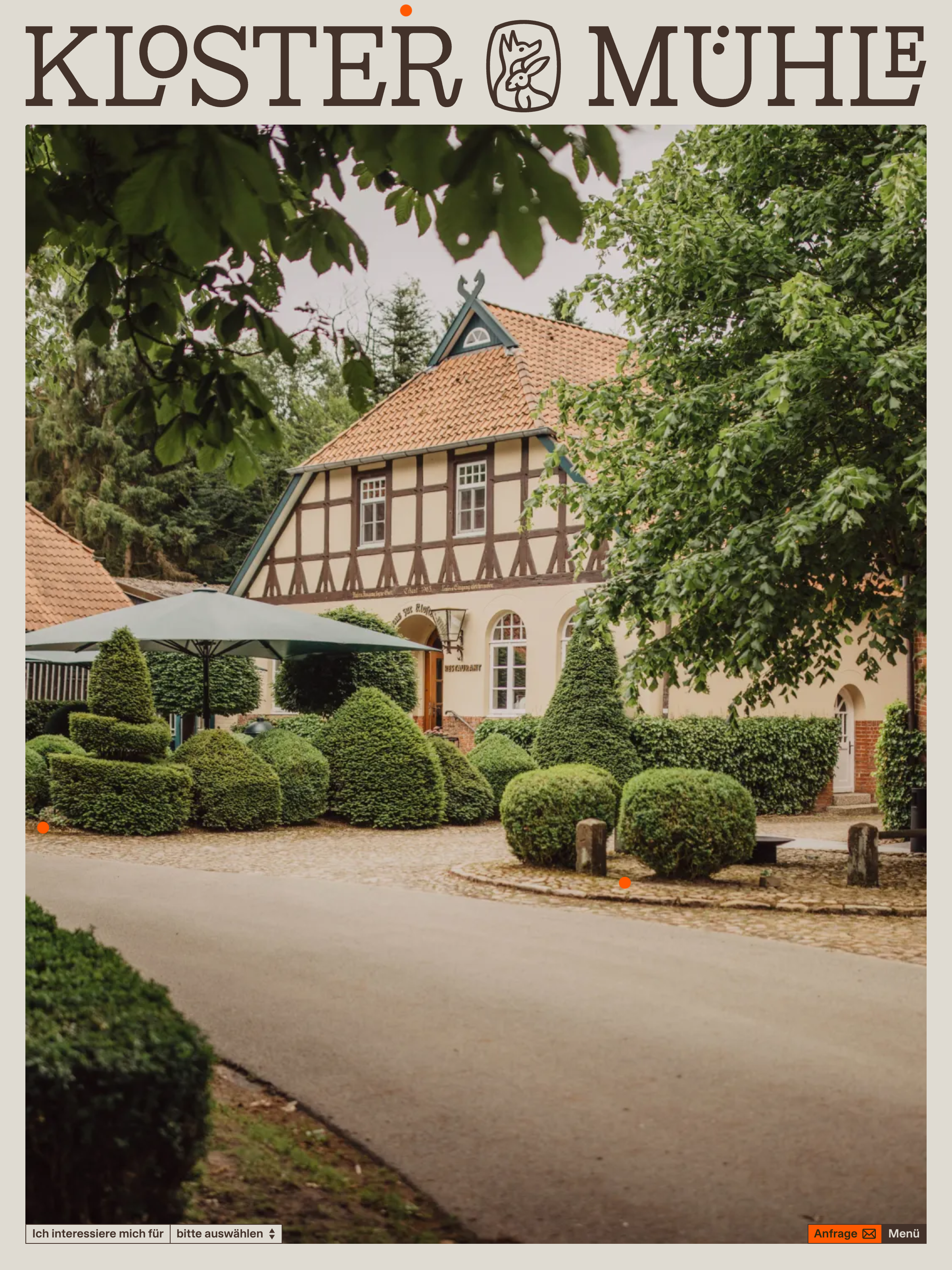 Screenshot of klostermuehle.online