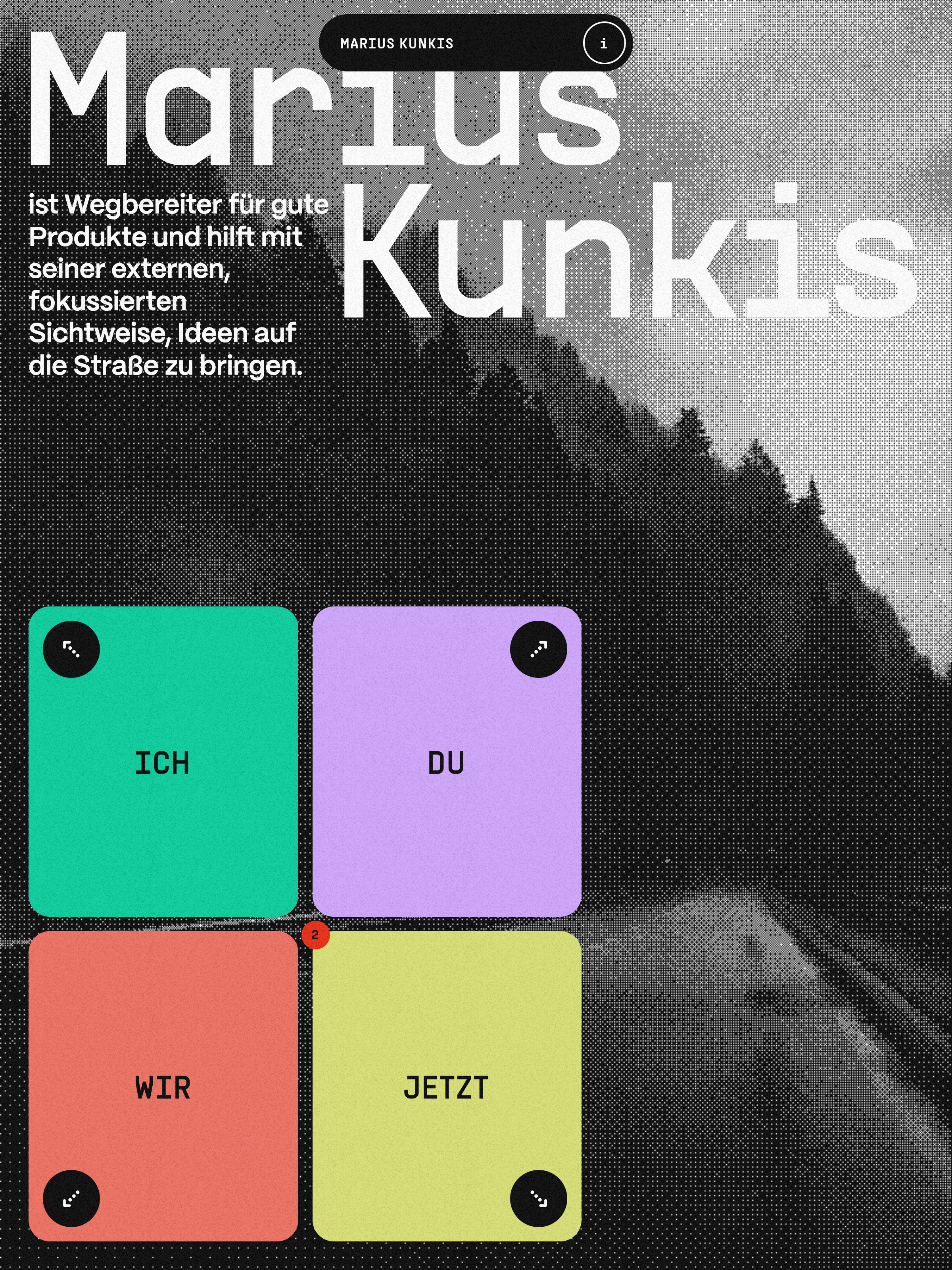 Screenshot of mariuskunkis.de