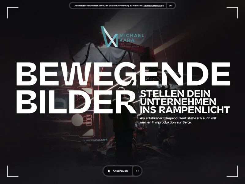 Screenshot of michaelkara.de
