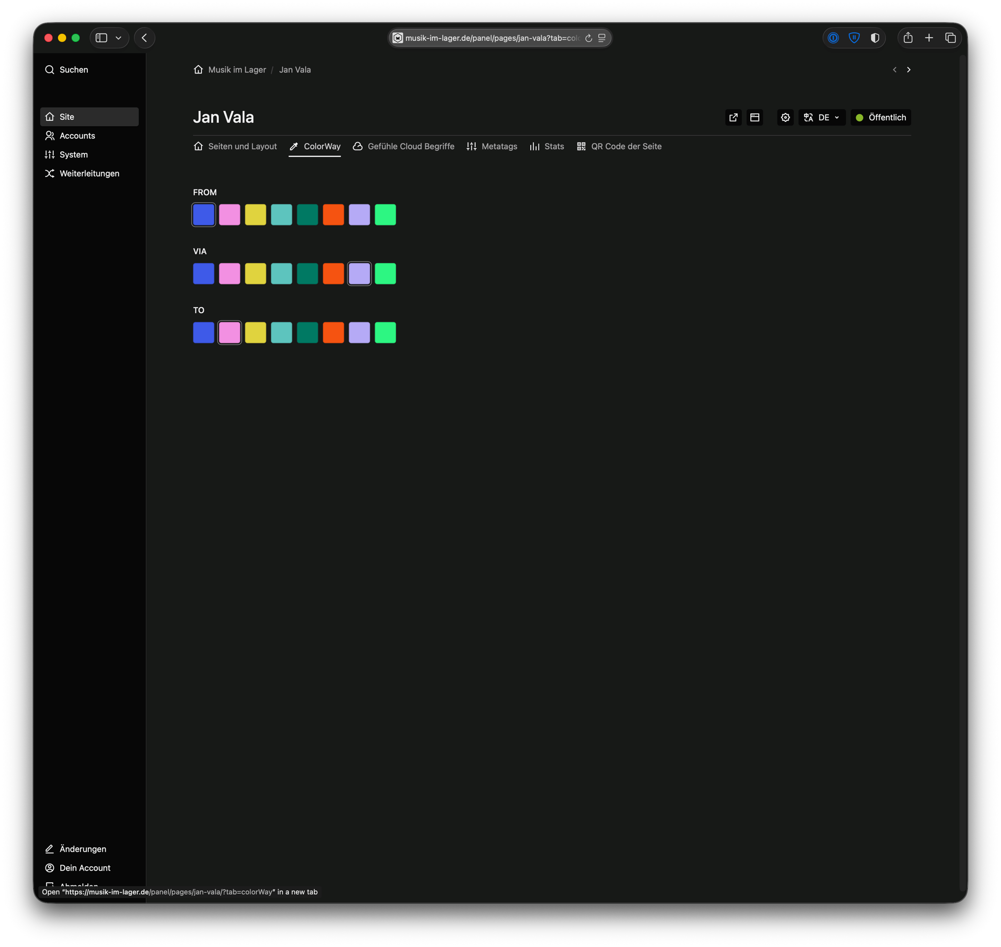 Panel screenshot of musik-im-lager.de