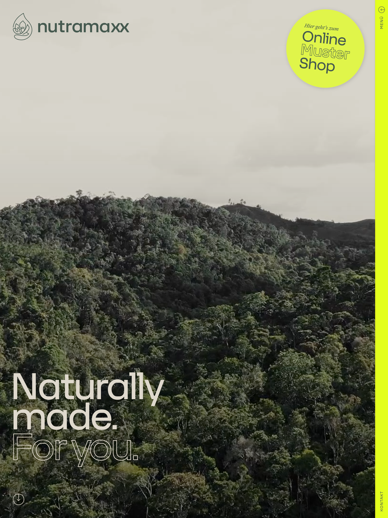 Screenshot of naturallymade.com