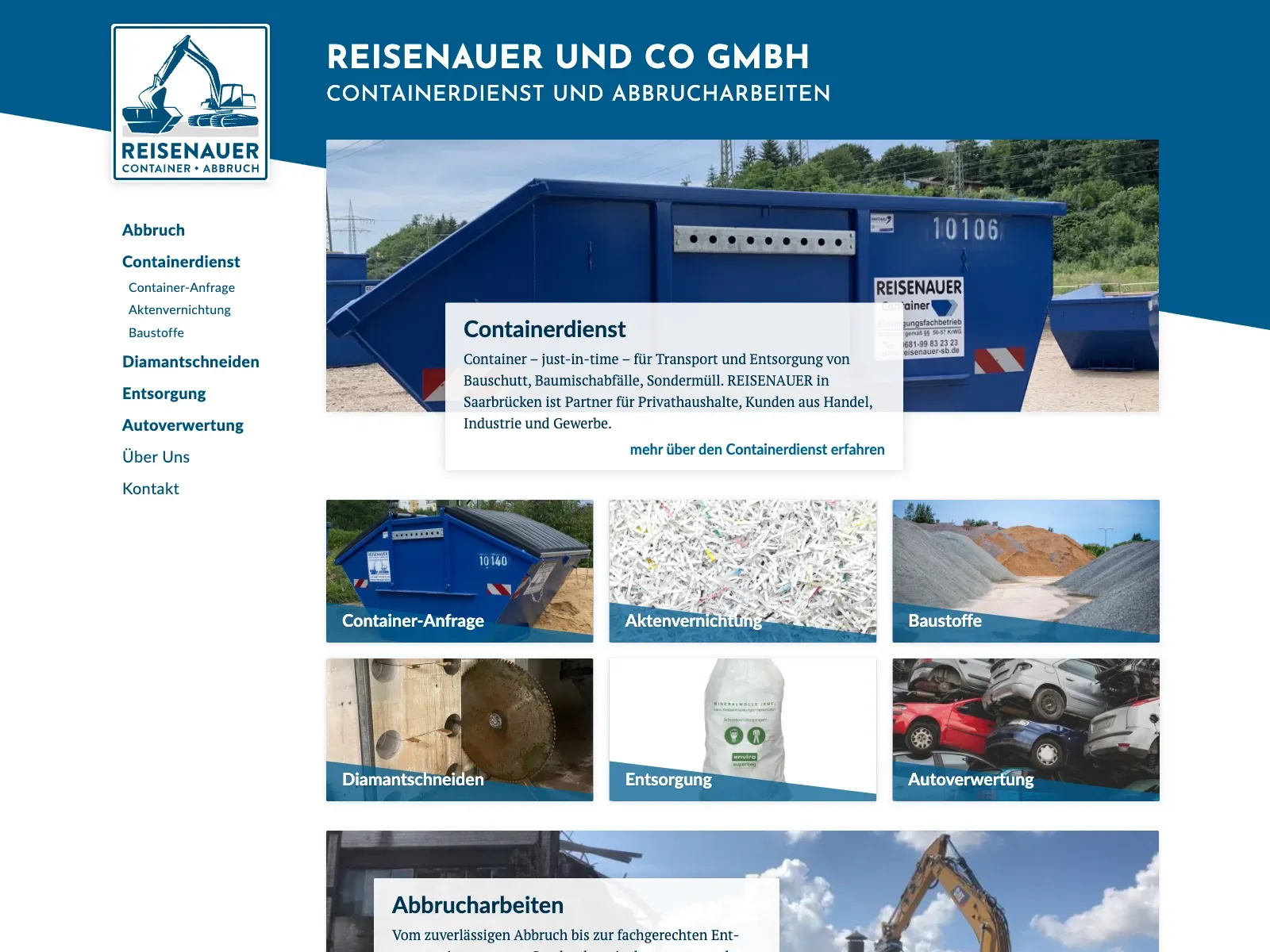 Screenshot of reisenauer-sb.de