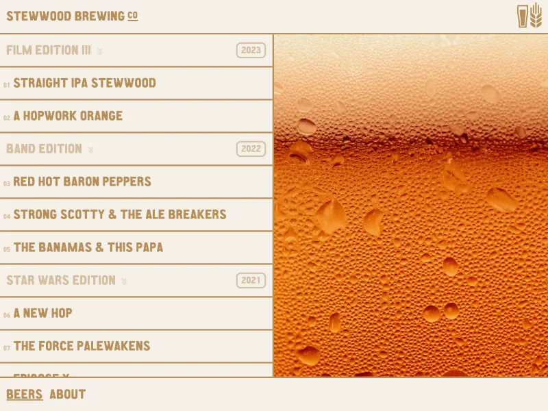 Screenshot of stewwood-brewing.de