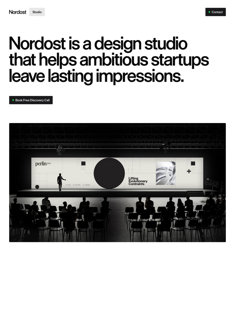 Screenshot of studio-nordost.com