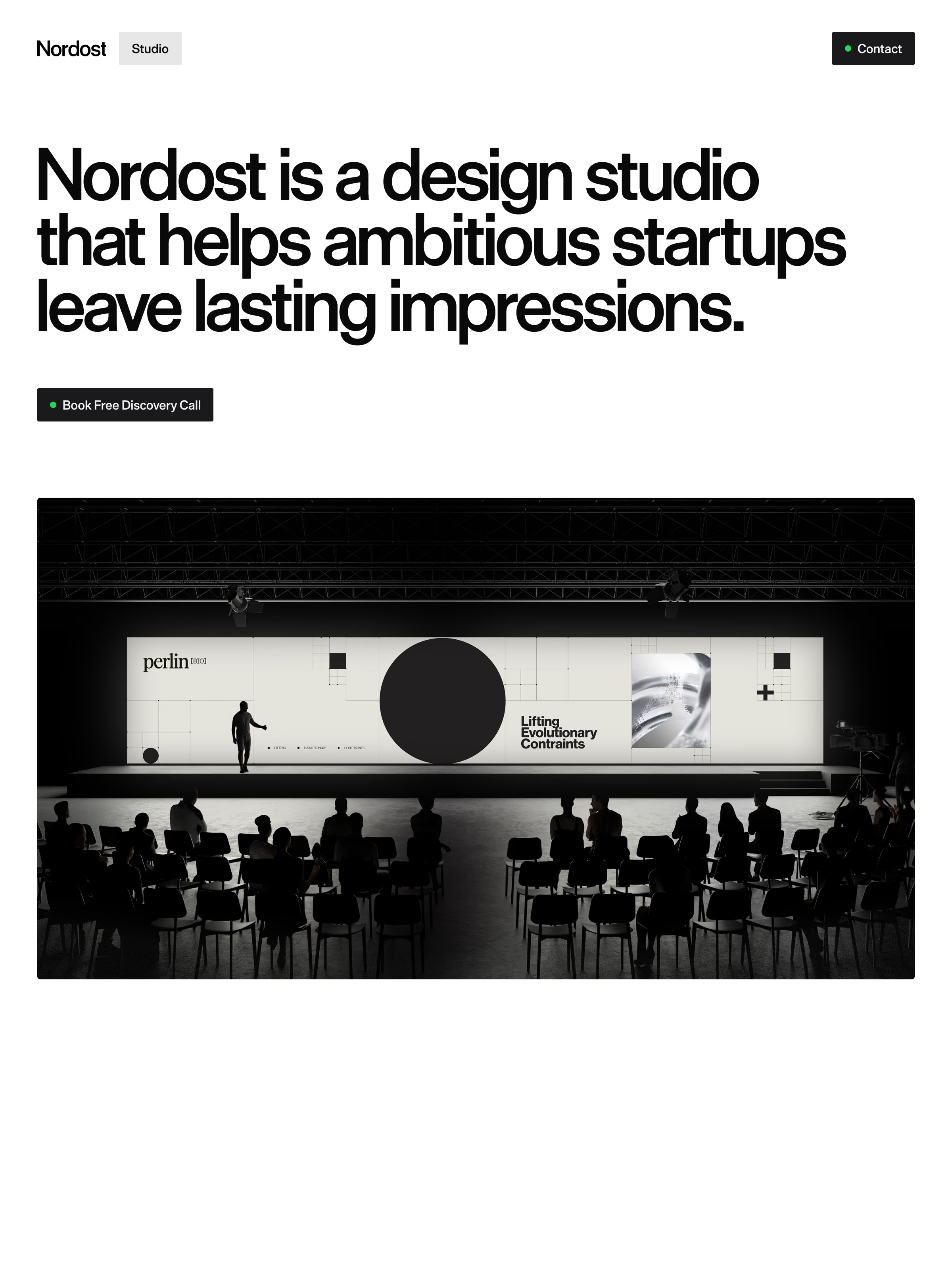 Screenshot of studio-nordost.com