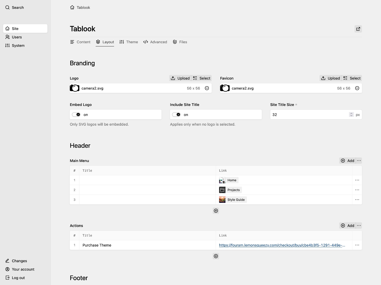 Panel screenshot of demo2.tablo.me