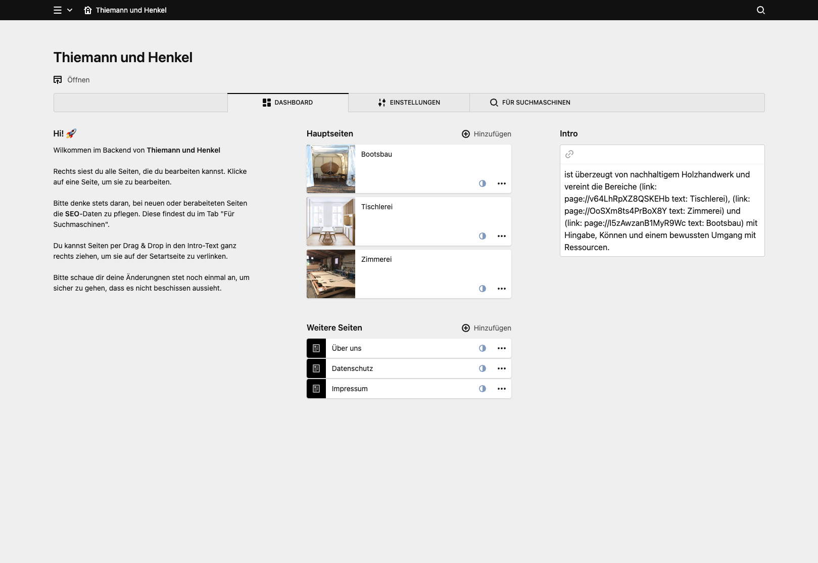 Panel screenshot of thiemannundhenkel.de