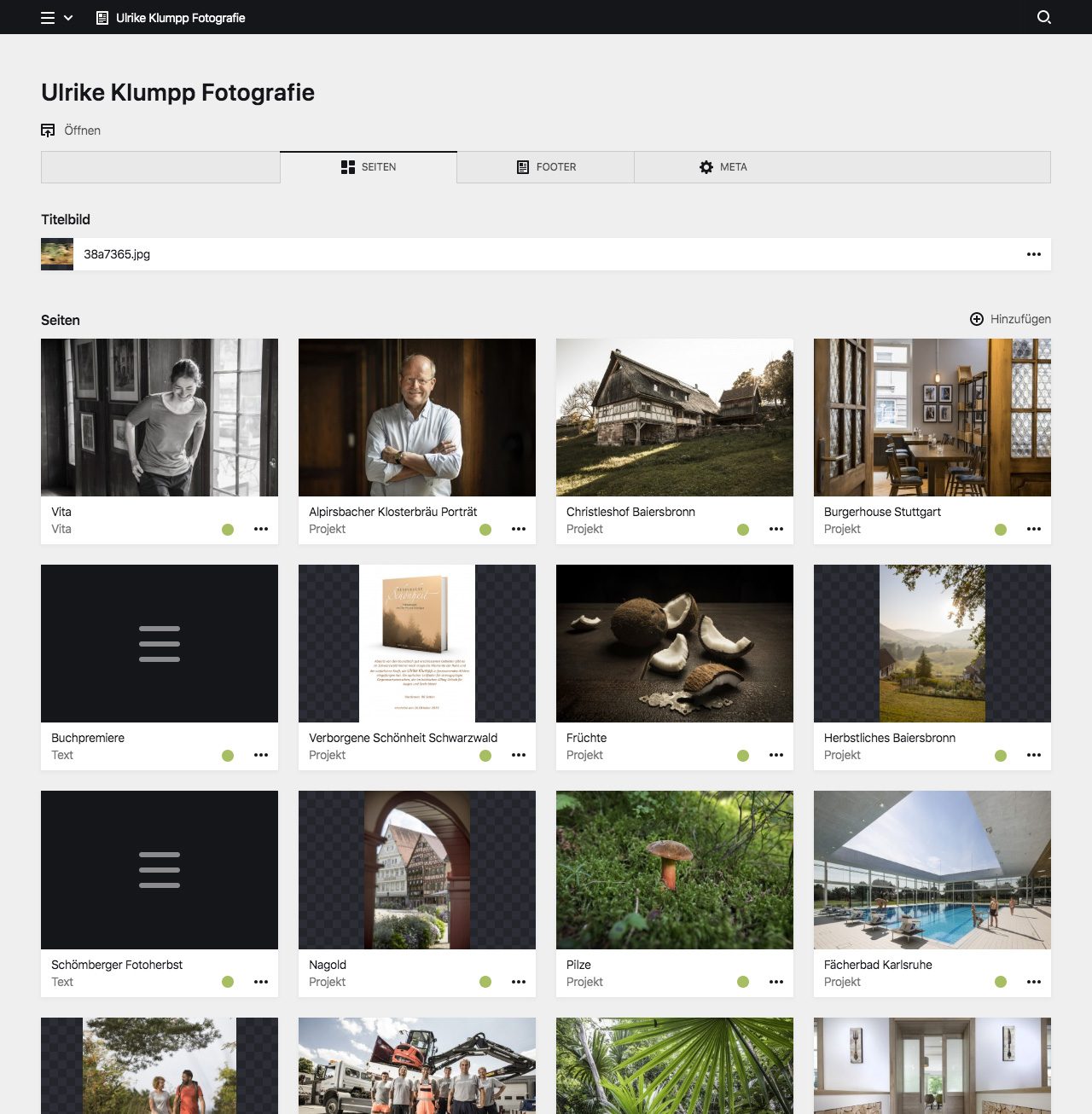 Panel screenshot of klumpp-fotografie.de