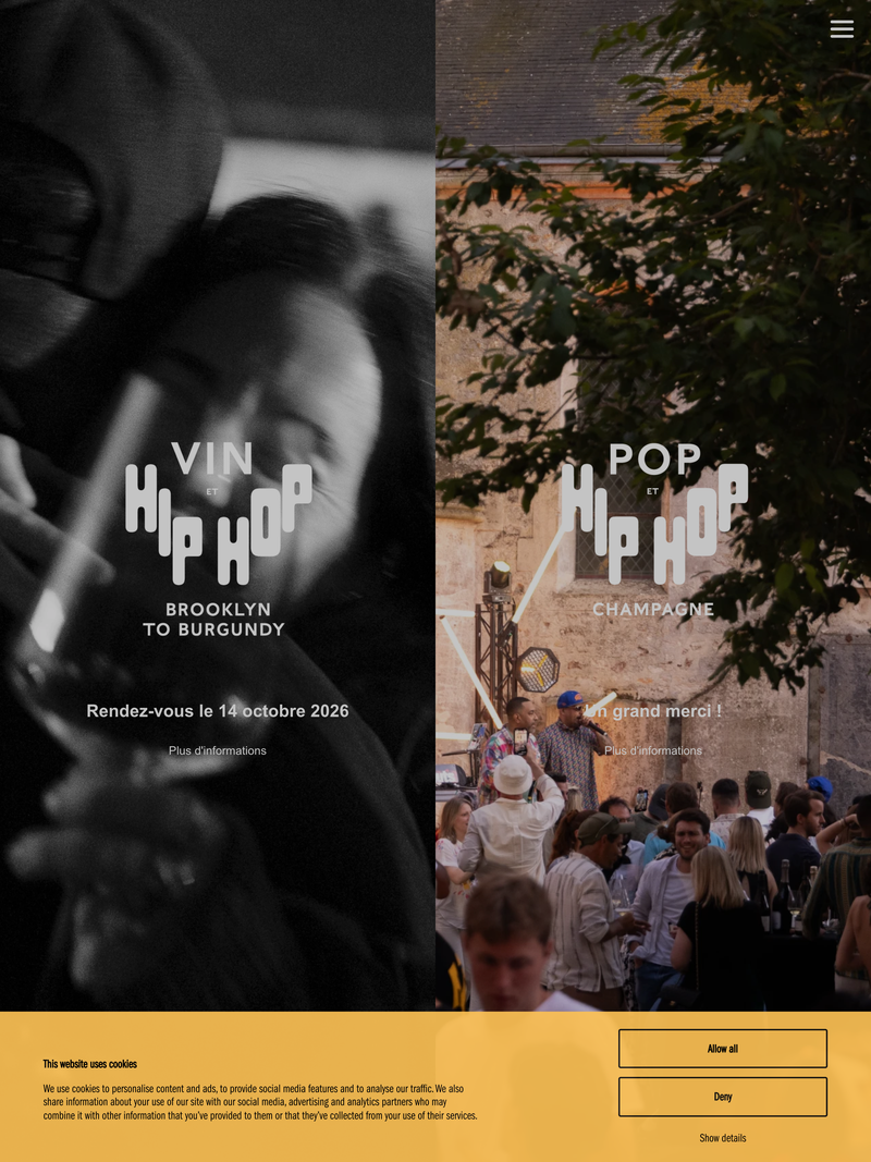Screenshot of vinhiphop.com