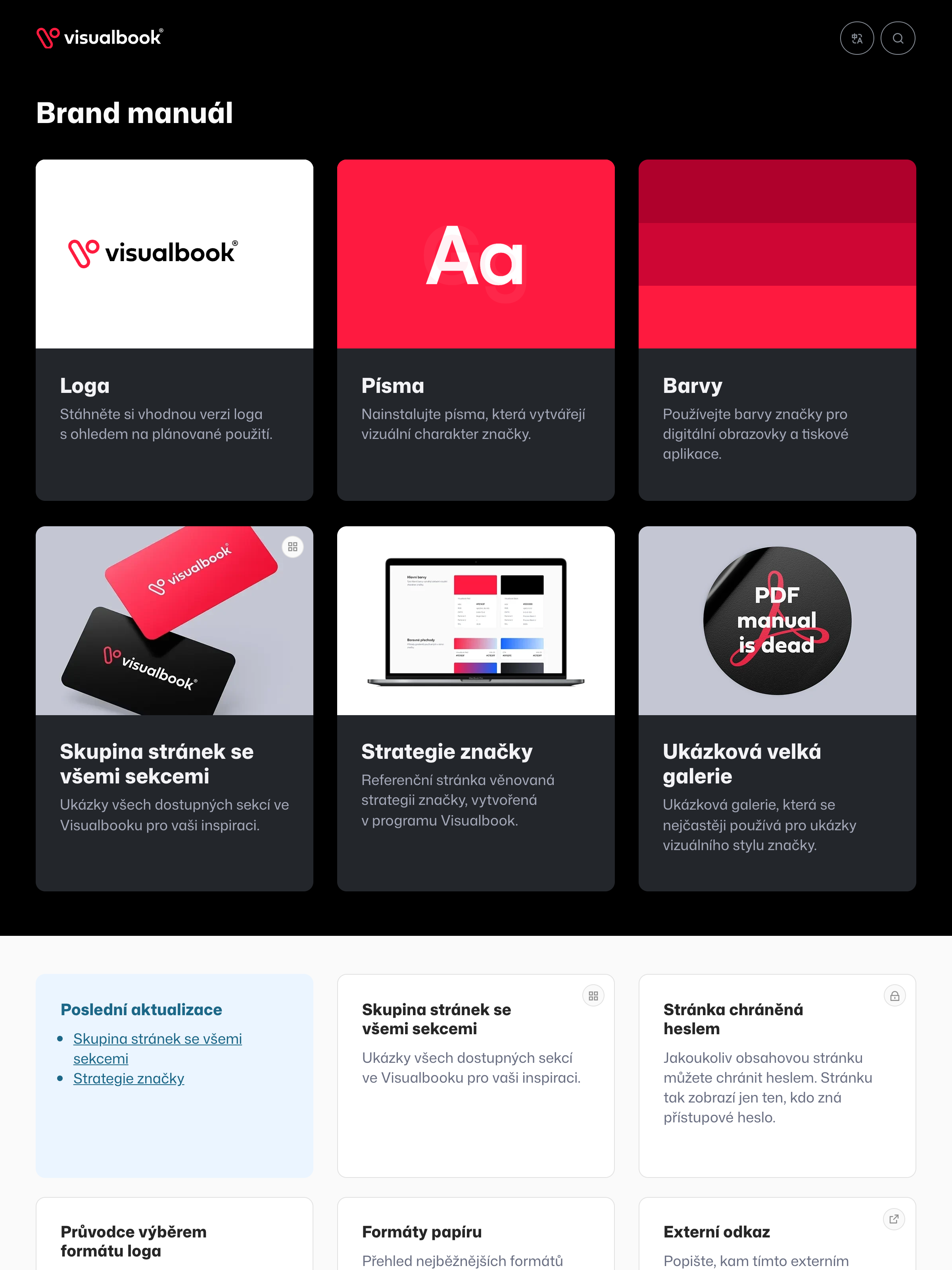 Screenshot of demo.visualbook.pro