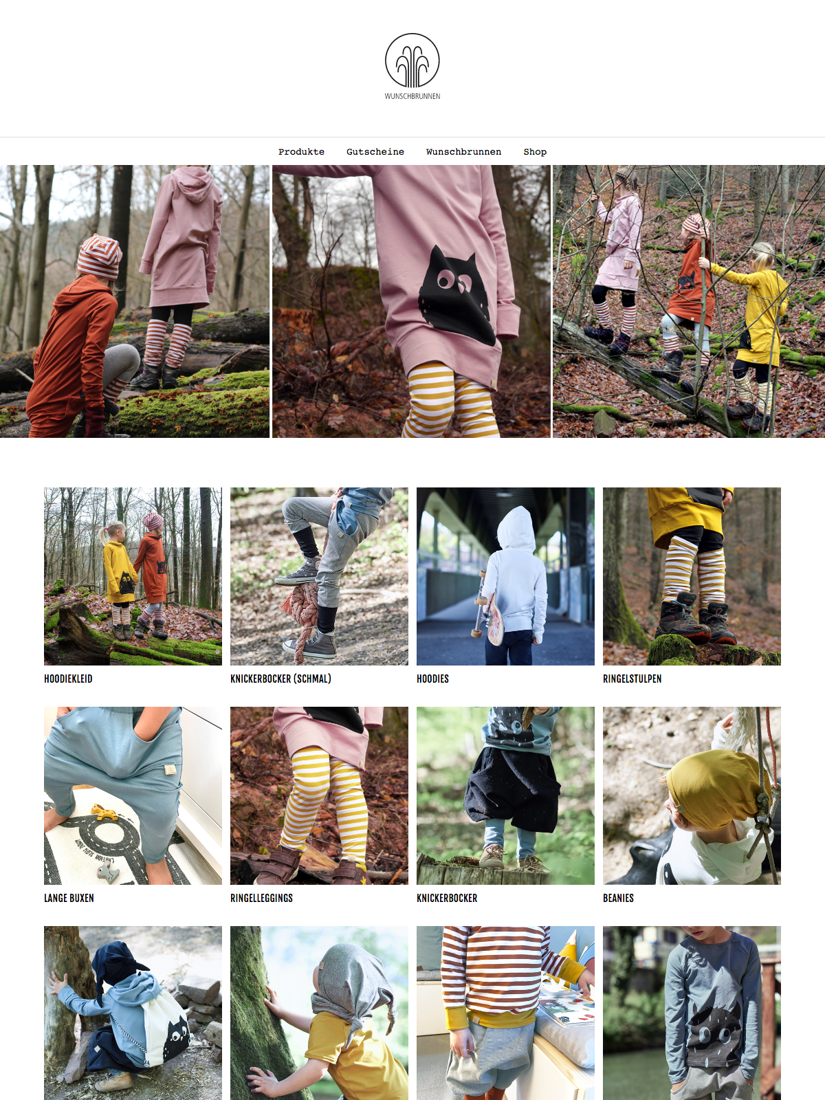 Screenshot of wunschbrunnen.org