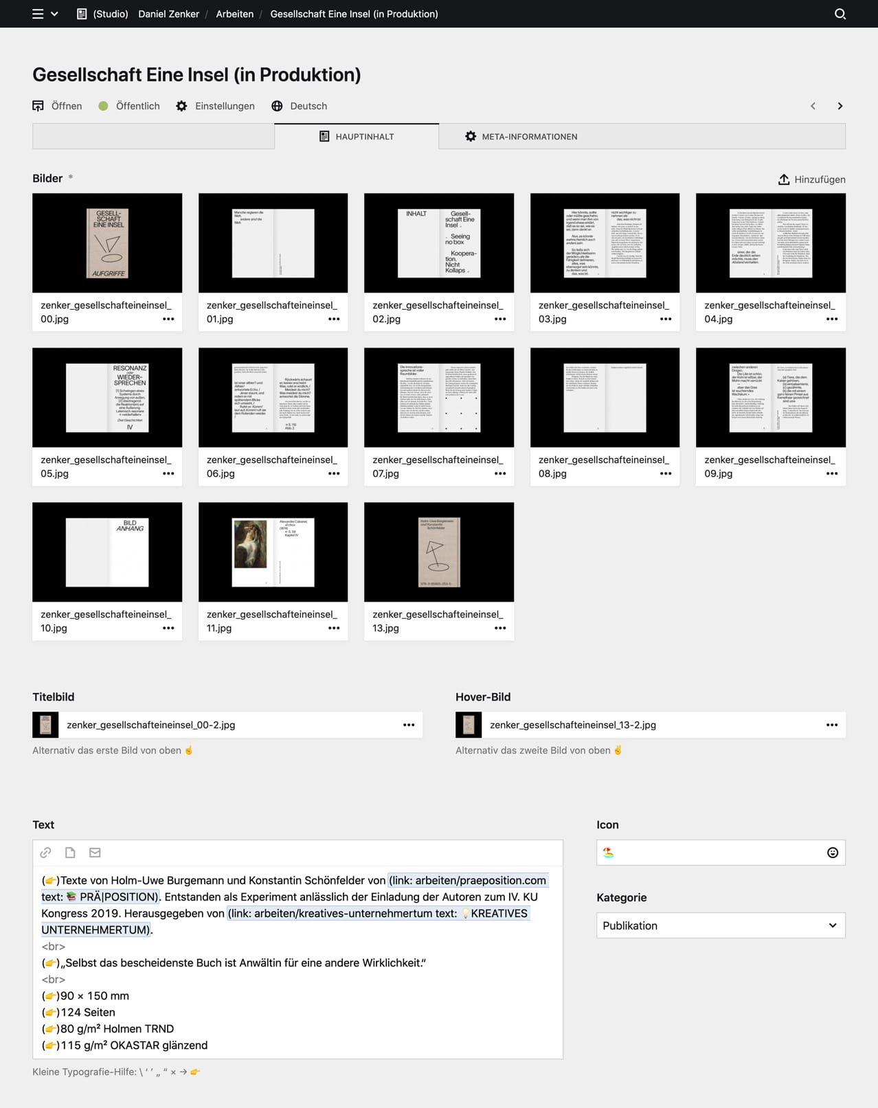 Panel screenshot of zenkerdaniel.de