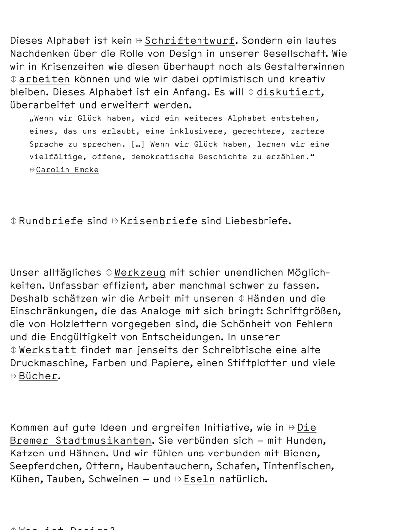 Screenshot of zweifel.jetzt