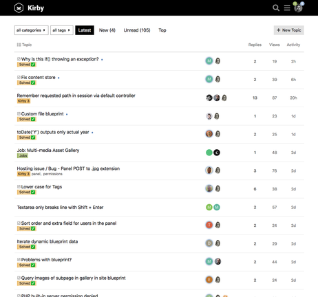 Finally a decent forum