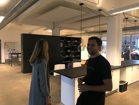 Sonja and Florian at 3st digital