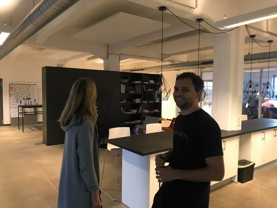 Sonja and Florian at 3st digital