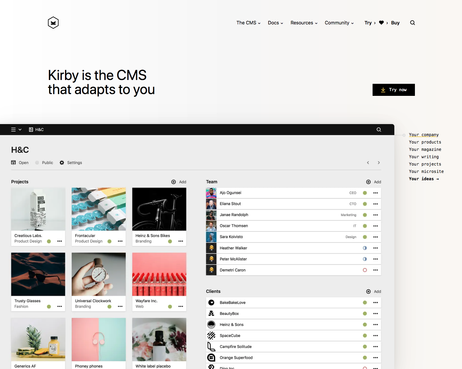 It was time for another redesign of getkirby.com