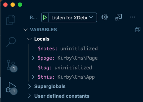 Debugging with Xdebug | Kirby CMS