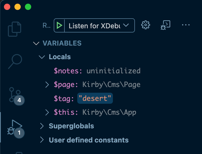 Debugging with Xdebug | Kirby CMS