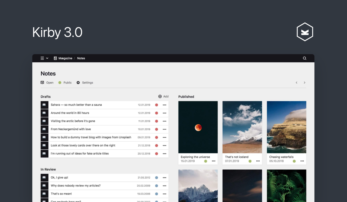 Releases | Kirby CMS
