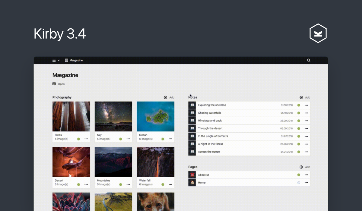 Releases | Kirby CMS