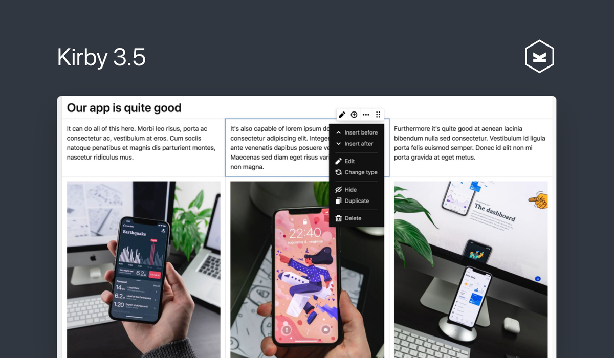 Releases | Kirby CMS
