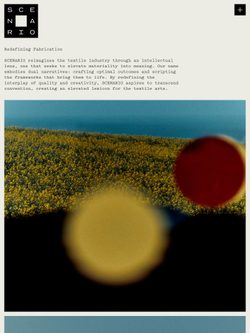 Screenshot of the scenariotex.com website