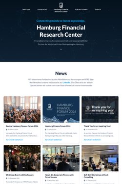 Screenshot of the hfrc.org website