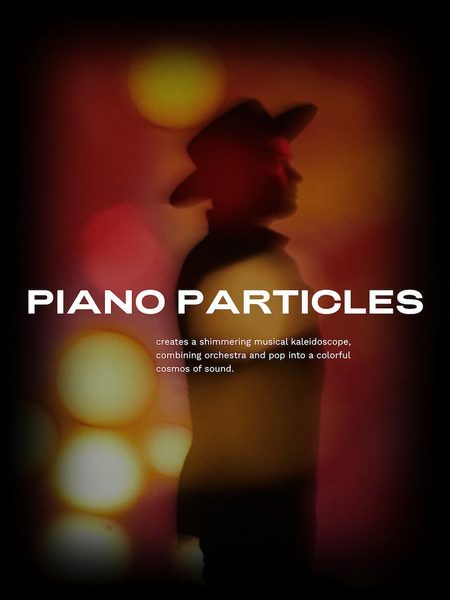 Screenshot of the pianoparticles.com website